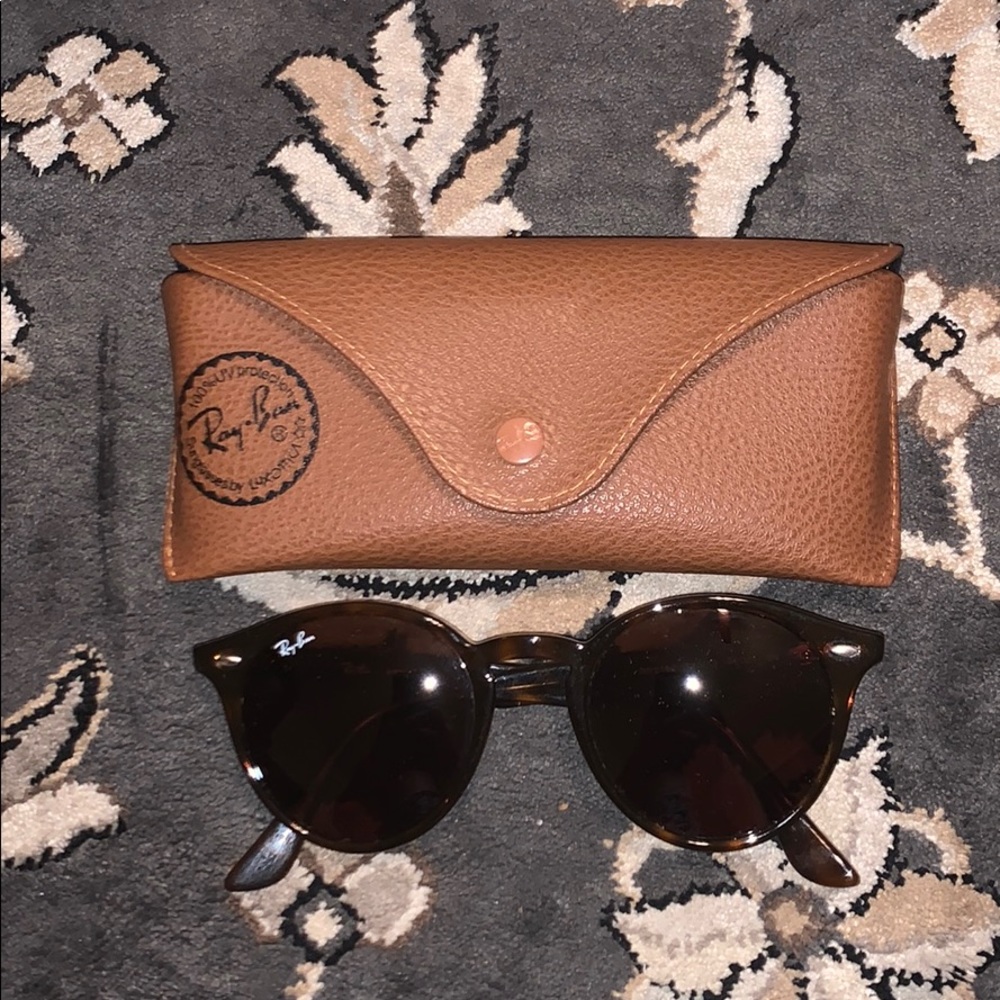 RayBan RB2180 Tortoise Circular Sunglasses